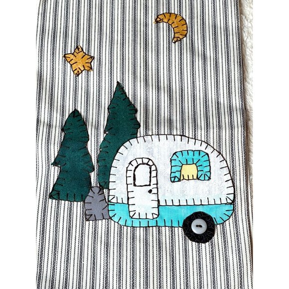 Campers Delight Tea Towels HandMade - Picture 1 of 6